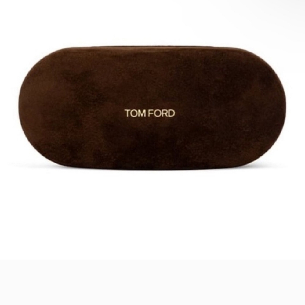 TOM FORD  Dark  Brown  Sunglasses  Case, New